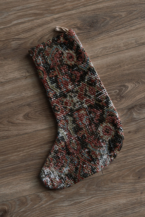 District Loom Christmas Stocking No. 47