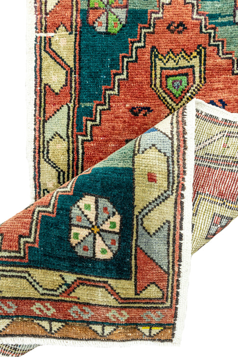 District Loom Vintage Turkish Mini Rug No. 538 for Anthropologie