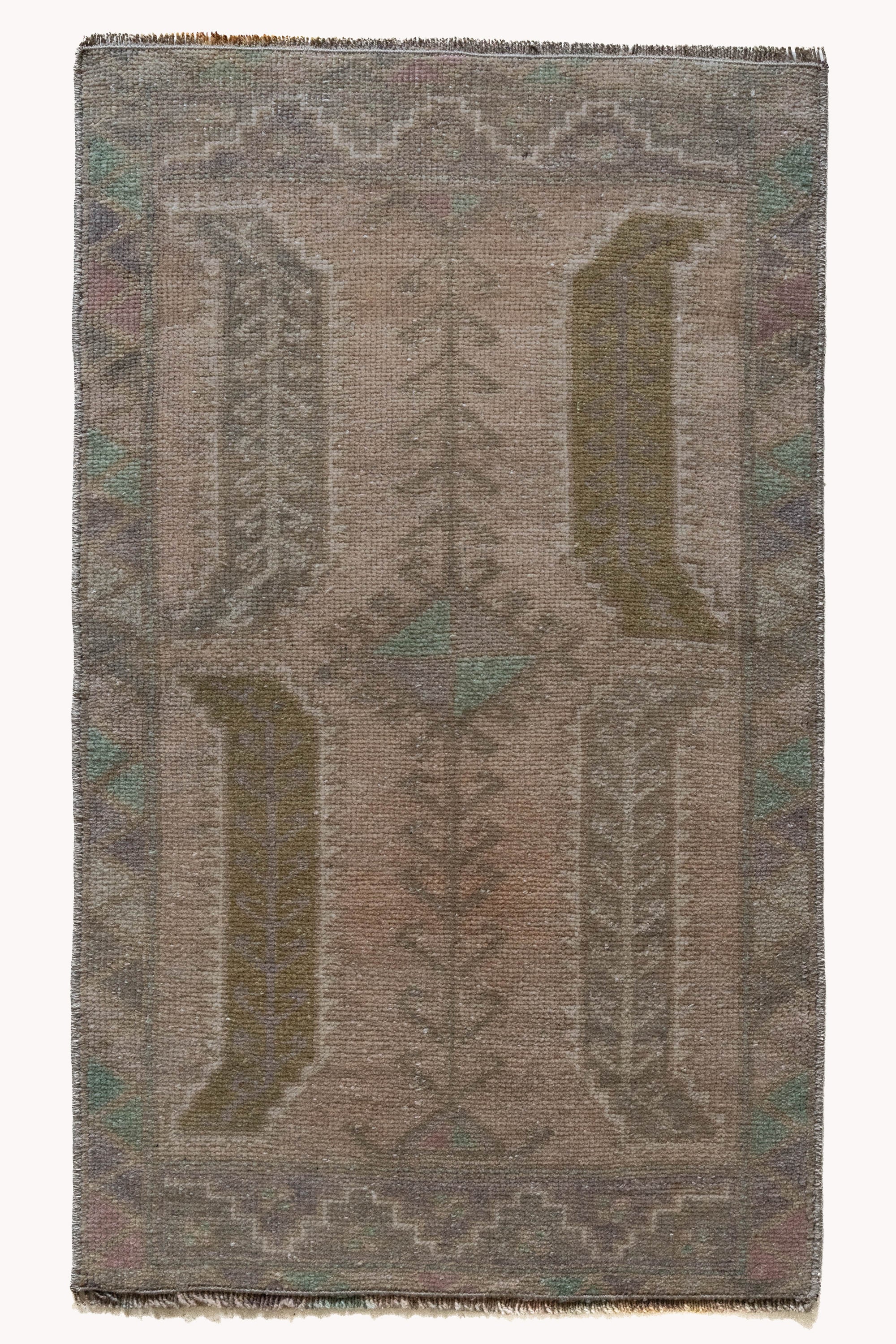 District Loom Vintage Turkish Mini Rug No. 543 for Anthropologie