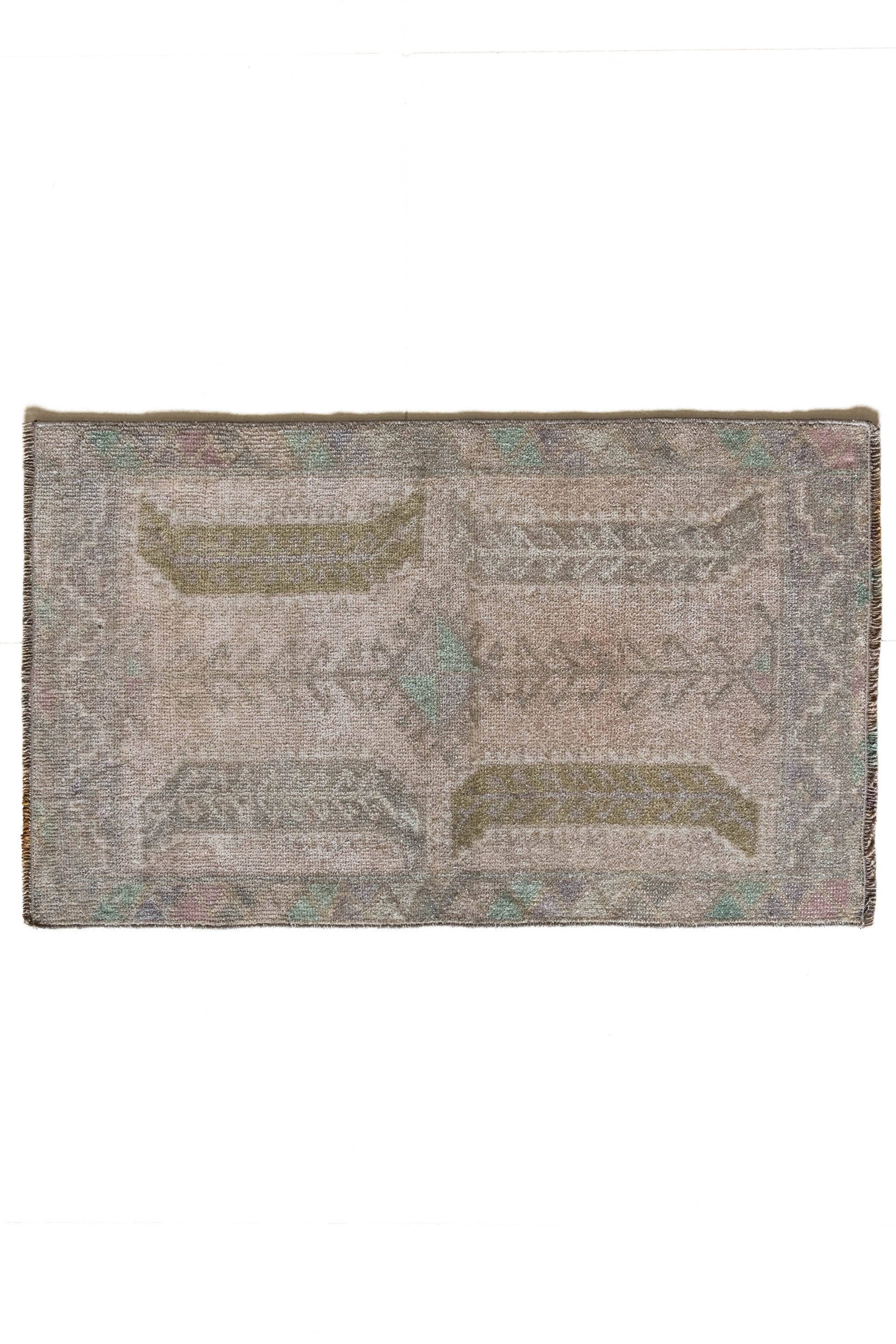 District Loom Vintage Turkish Mini Rug No. 543 for Anthropologie