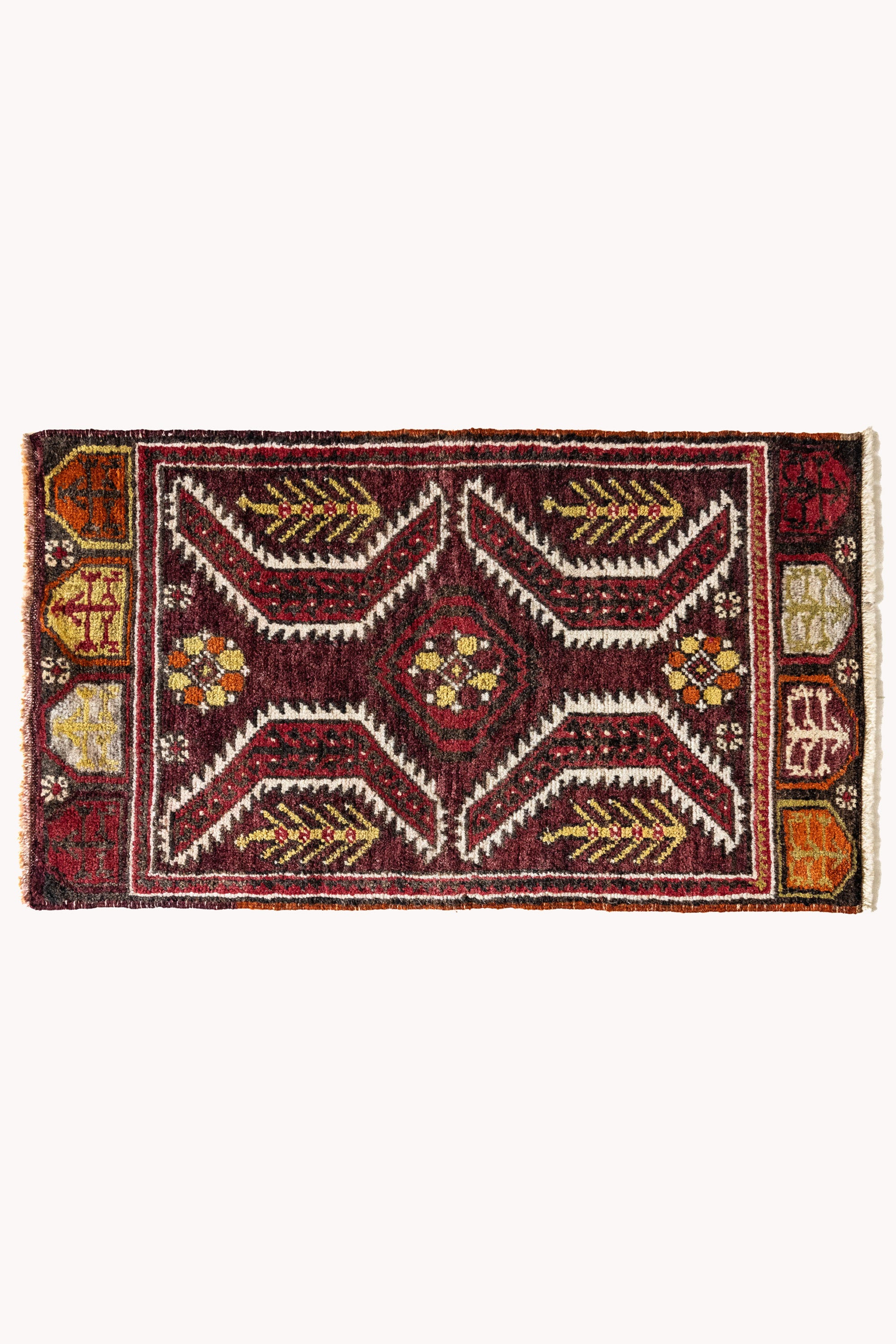 District Loom Vintage Turkish Mini Rug No. 547 for Anthropologie