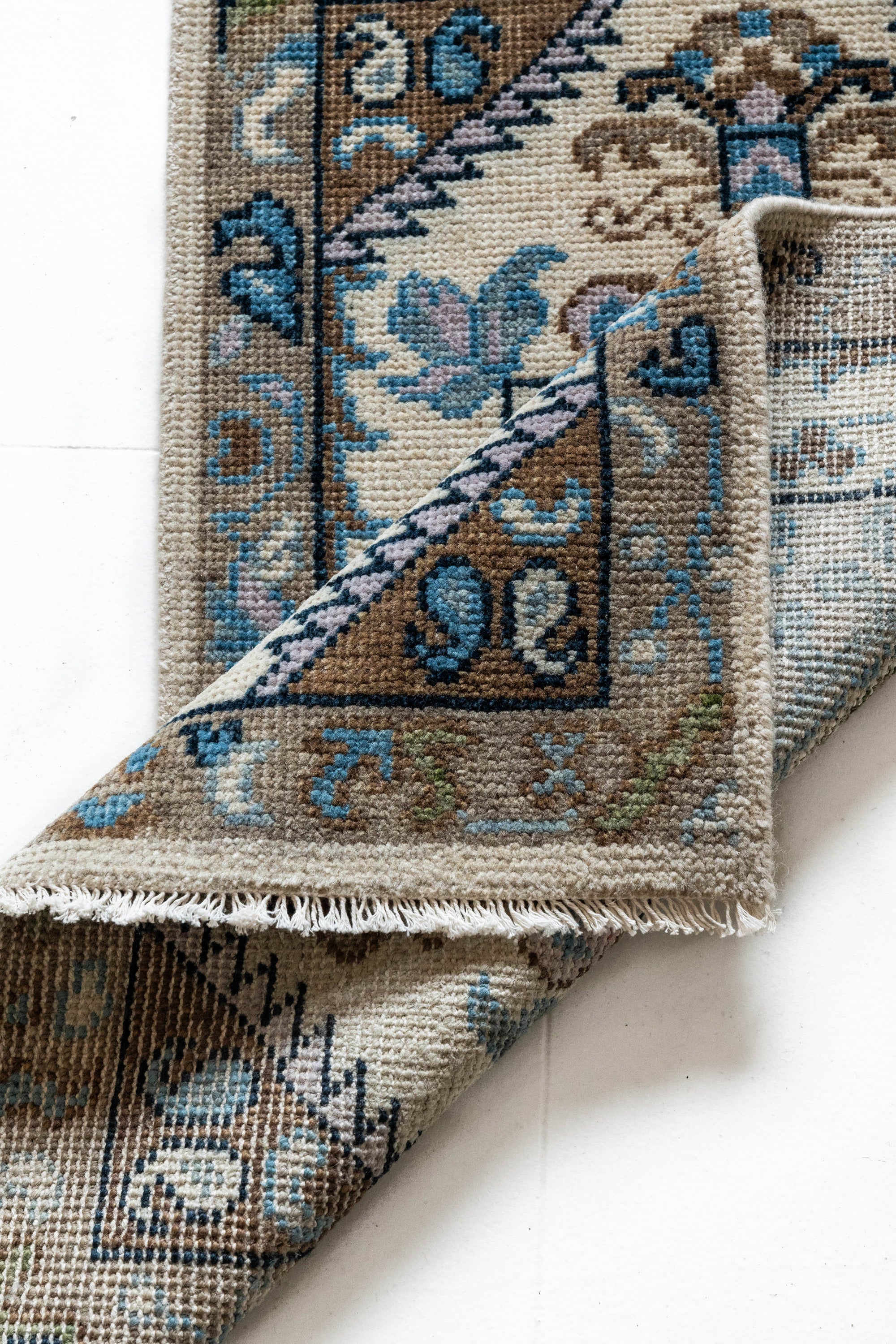 District Loom Vintage Turkish Mini Rug No. 549 for Anthropologie