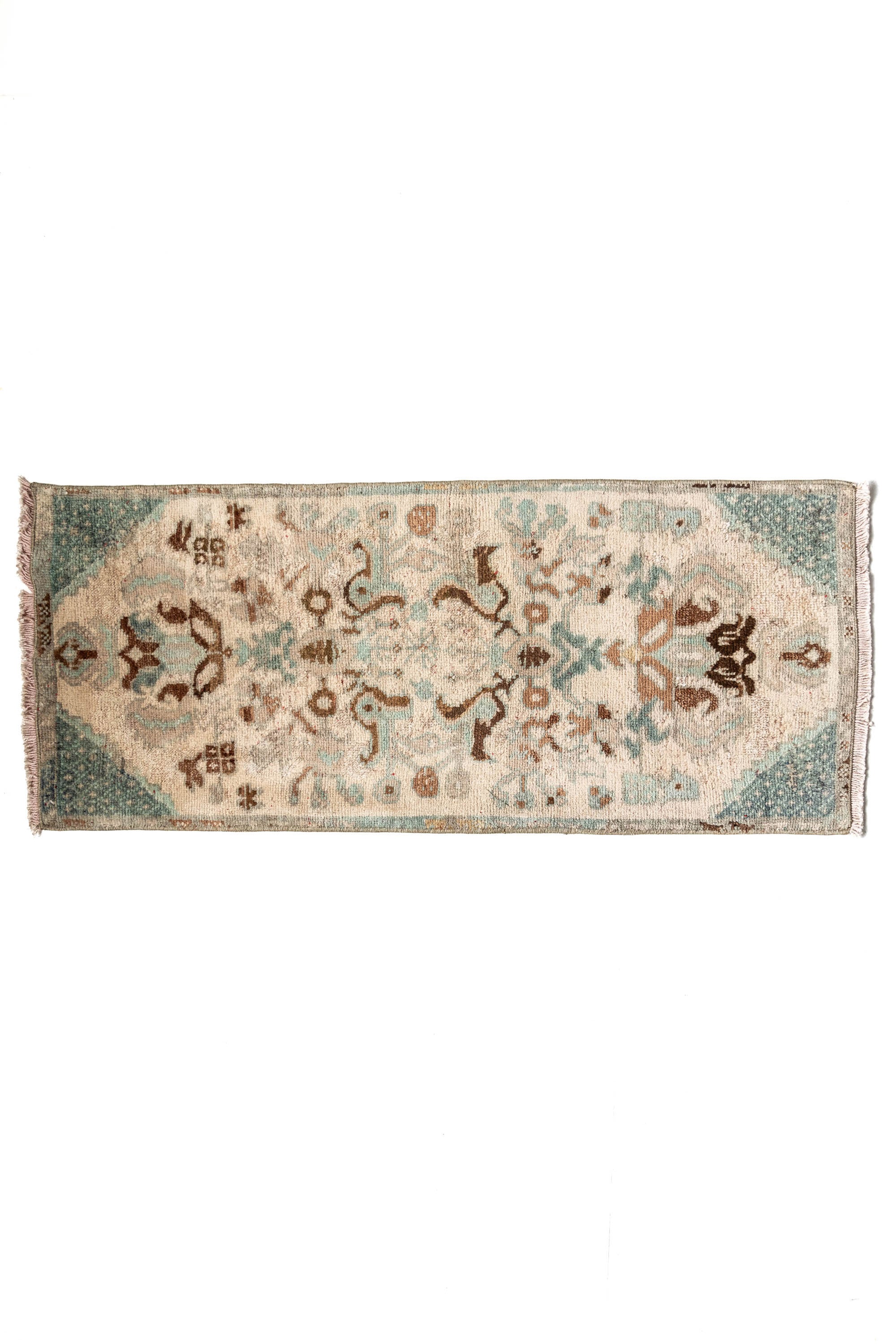 Vintage Turkish Mini Rug No. 600 for Anthropologie