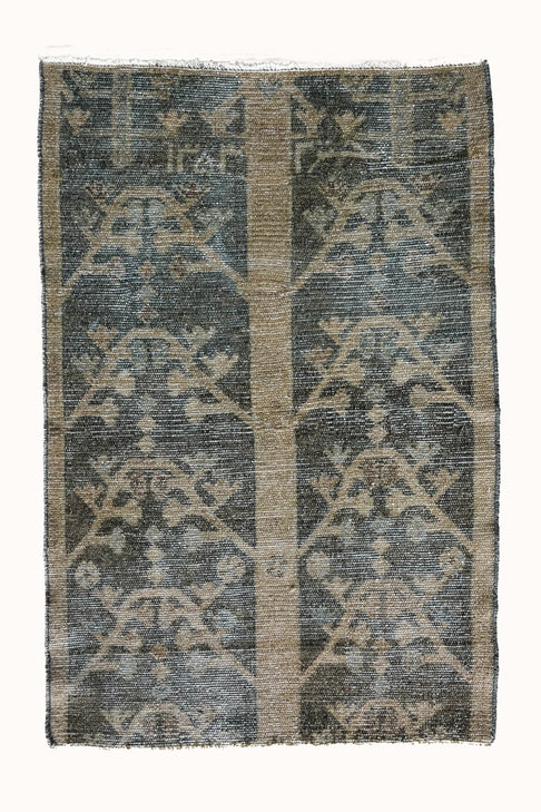 District Loom Vintage Turkish Mini Rug No. 650