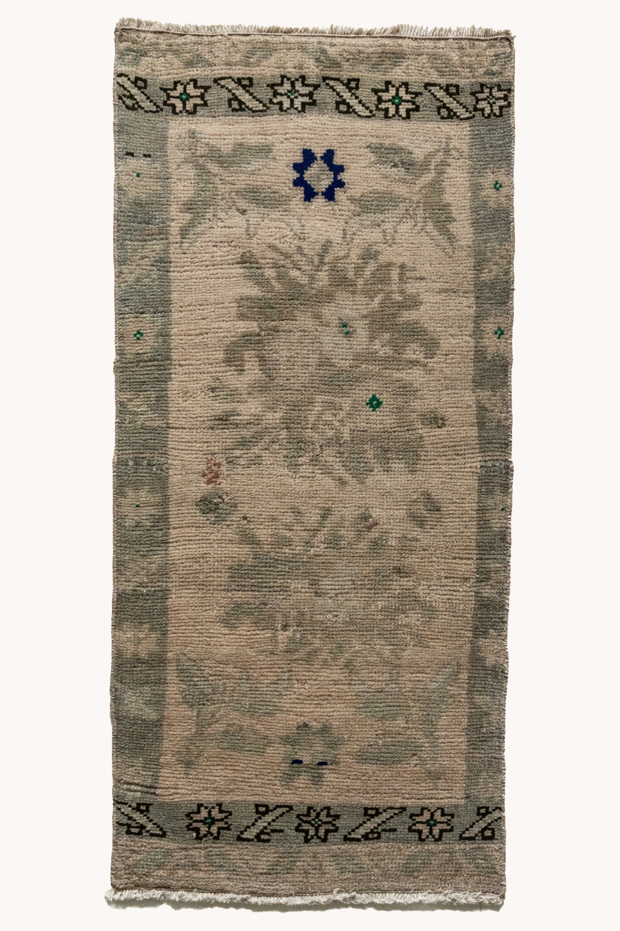 District Loom Vintage Turkish Mini Rug No. 710 for Anthropologie