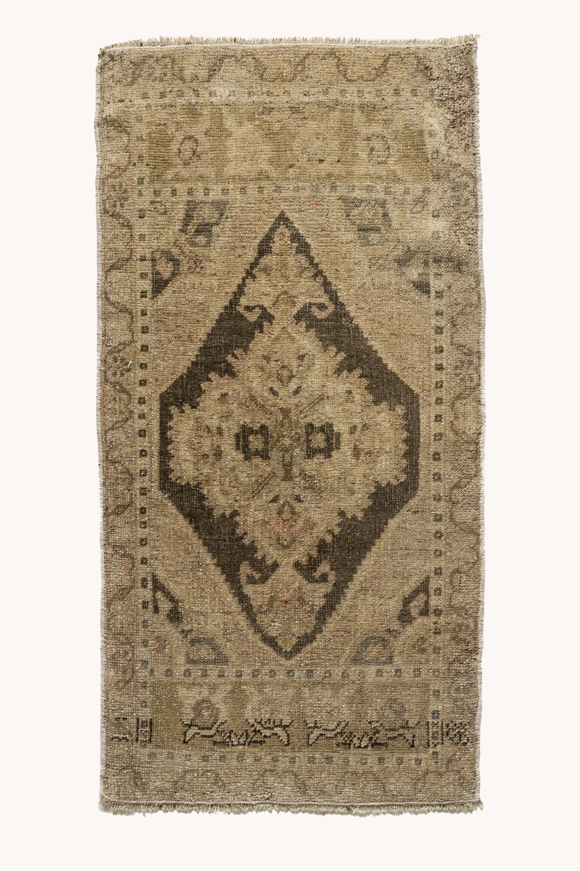 District Loom Vintage Turkish Mini Rug No. 712 for Anthropologie