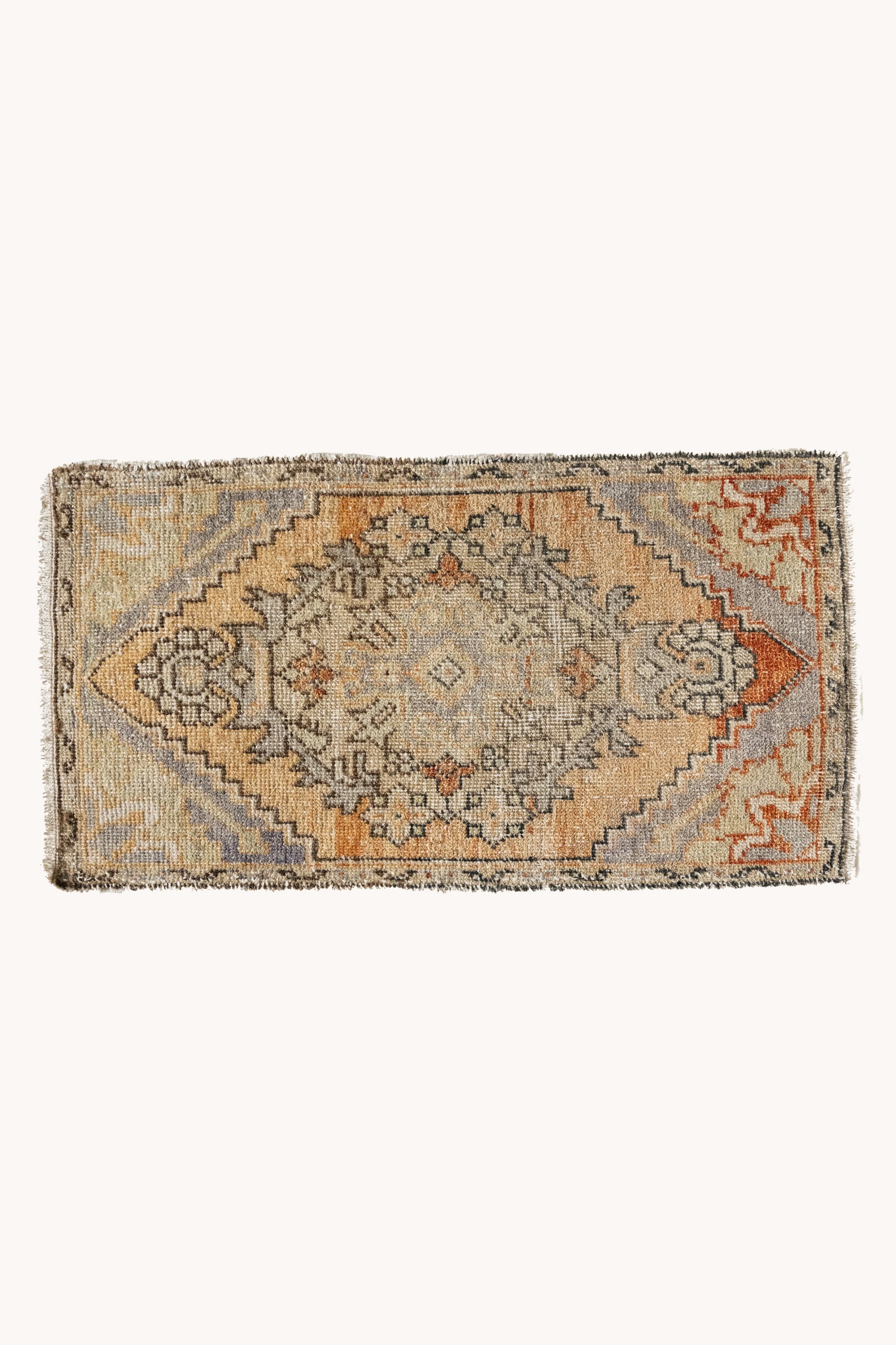 District Loom Vintage Turkish Mini Rug No. 713 for Anthropologie