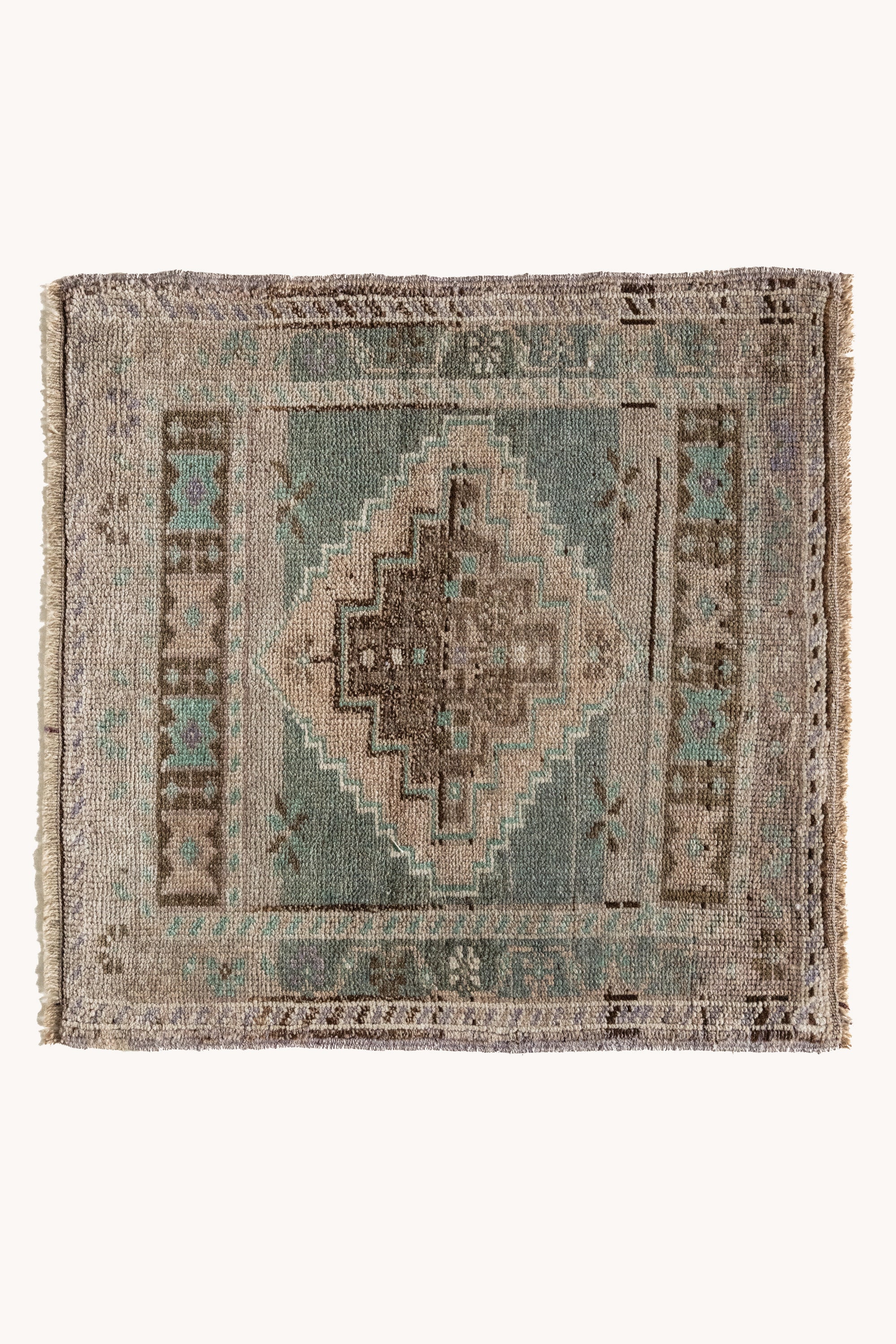 District Loom Vintage Turkish Mini Rug No. 718 for Anthropologie