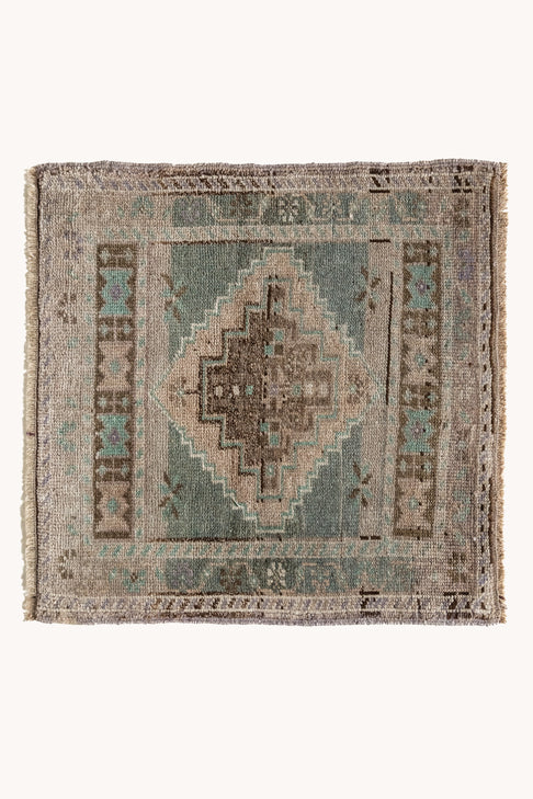 District Loom Vintage Turkish Mini Rug No. 718 for Anthropologie