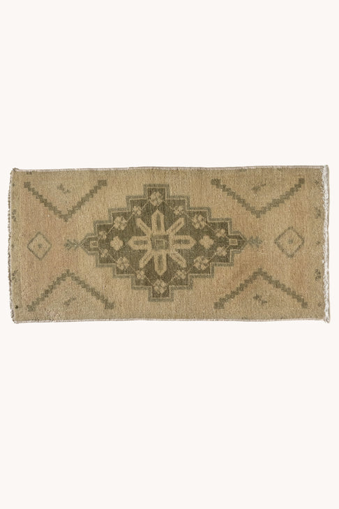 District Loom Vintage Turkish Mini Rug No. 720 for Anthropologie