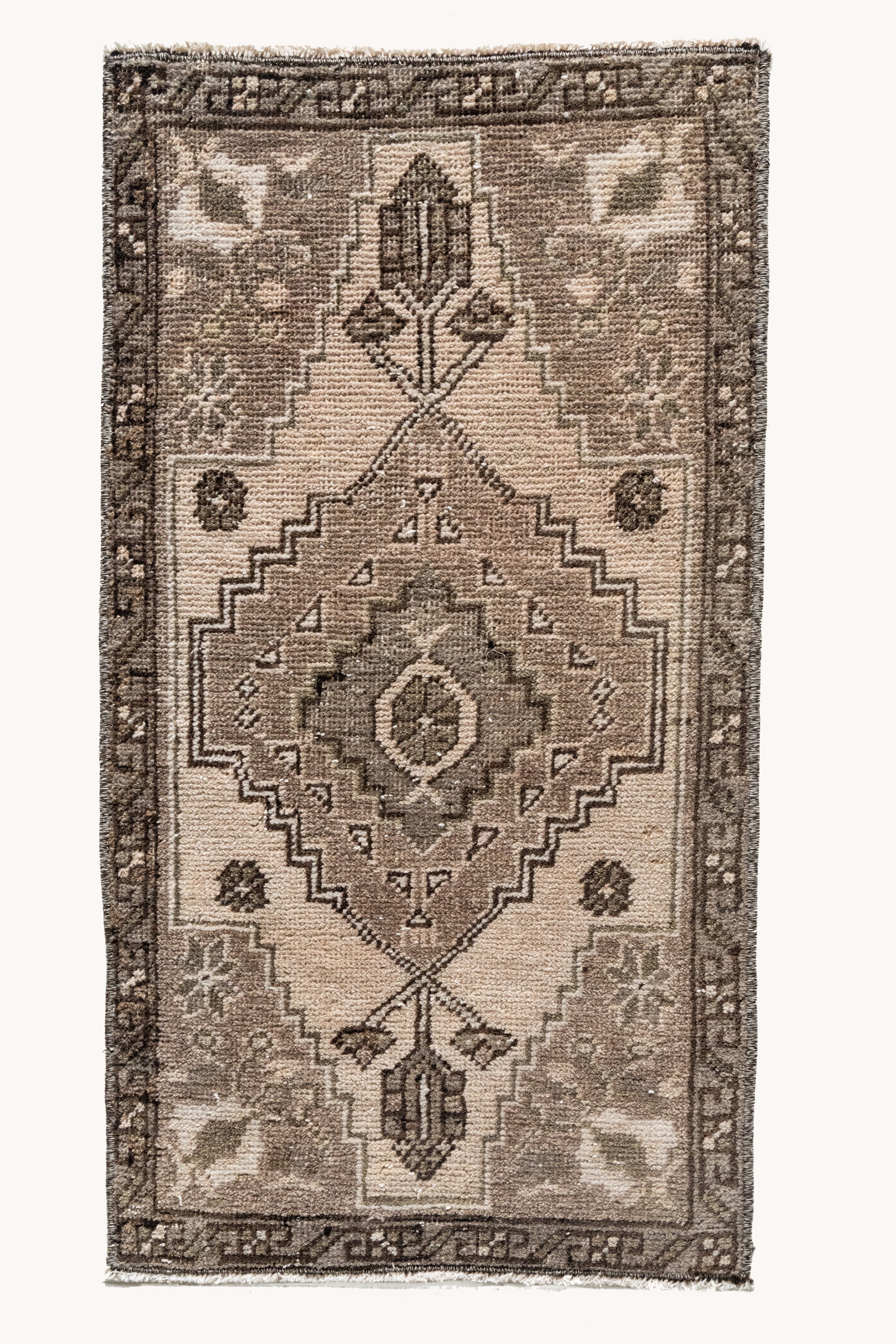 District Loom Vintage Turkish Mini Rug No. 723 for Anthropologie