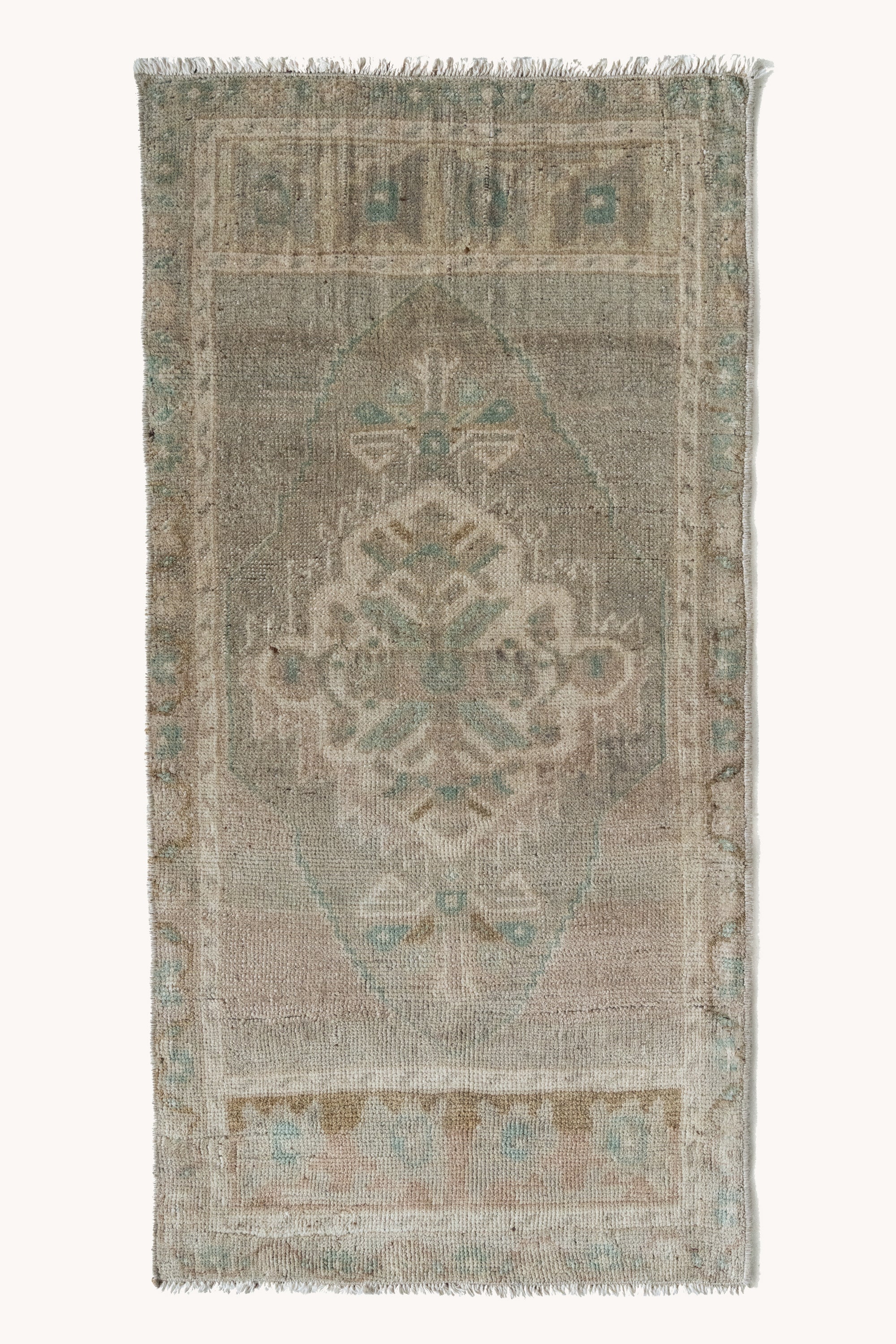 District Loom Vintage Turkish Mini Rug No. 726 for Anthropologie