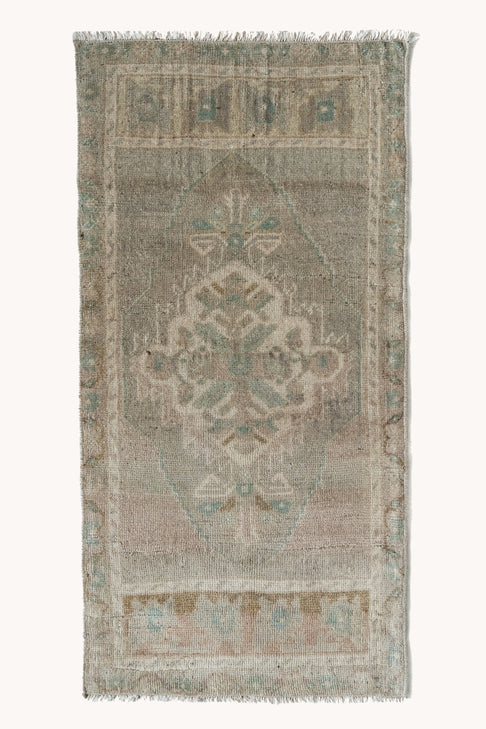 District Loom Vintage Turkish Mini Rug No. 726 for Anthropologie