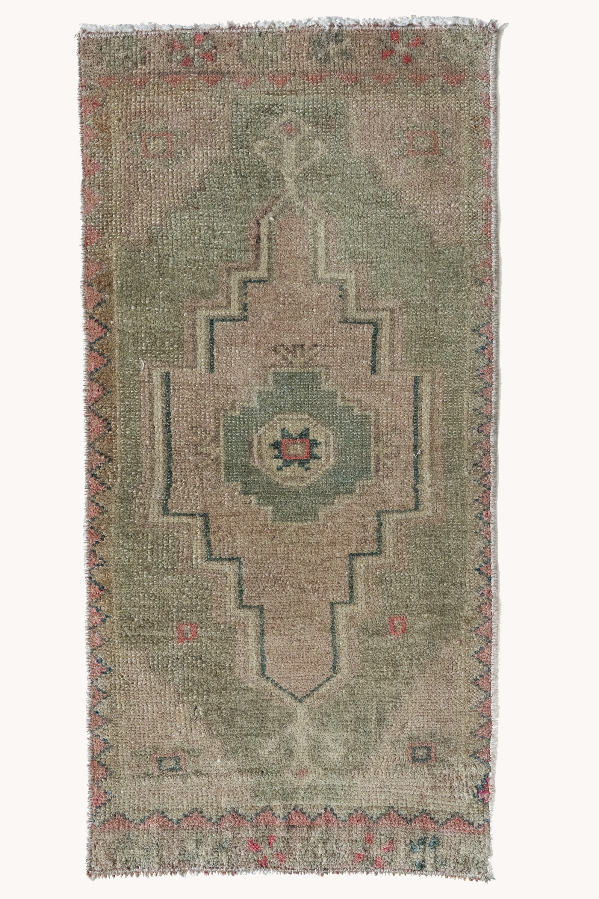 District Loom Vintage Turkish Mini Rug No. 727 for Anthropologie