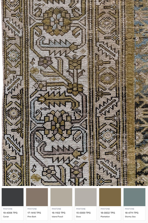 District Loom Vintage Malayer scatter rug Bartley