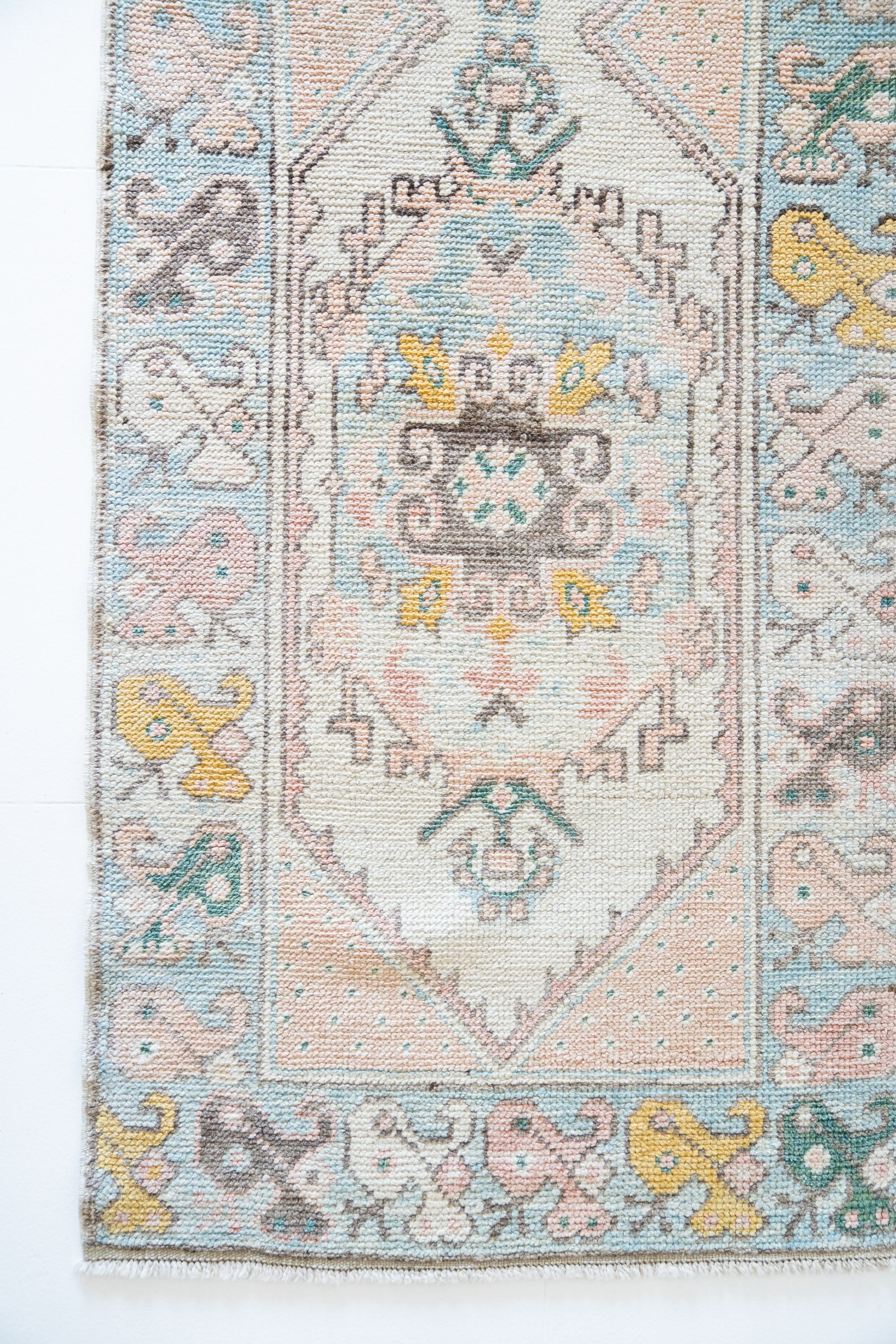 District Loom Vintage Turkish Anatolian Runner Rug No. 346 for Anthropologie