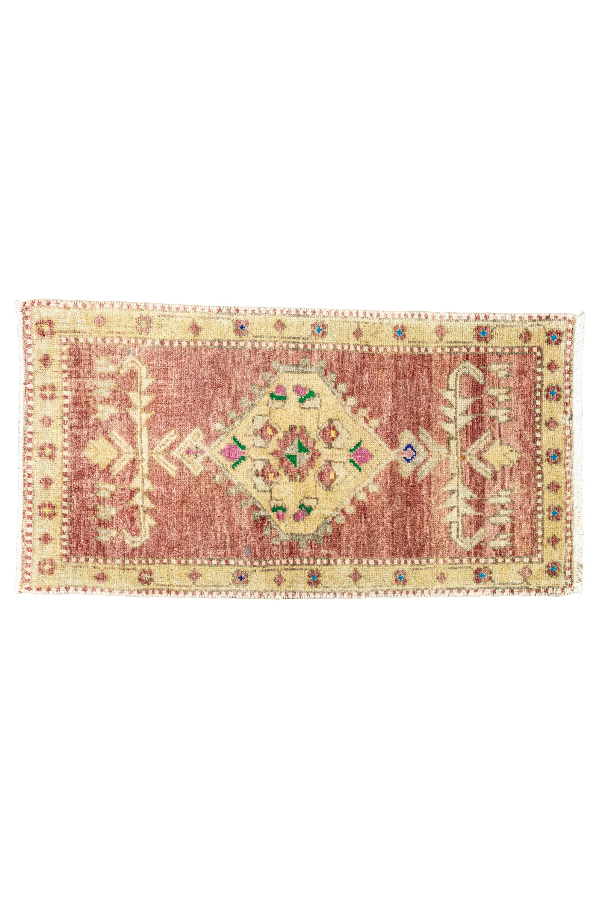 District Loom Vintage Turkish Mini Rug No. 665 for Anthropologie