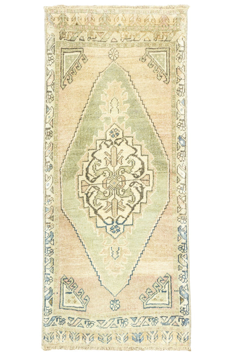 District Loom Vintage Turkish Mini Rug No. 652 for Anthropologie