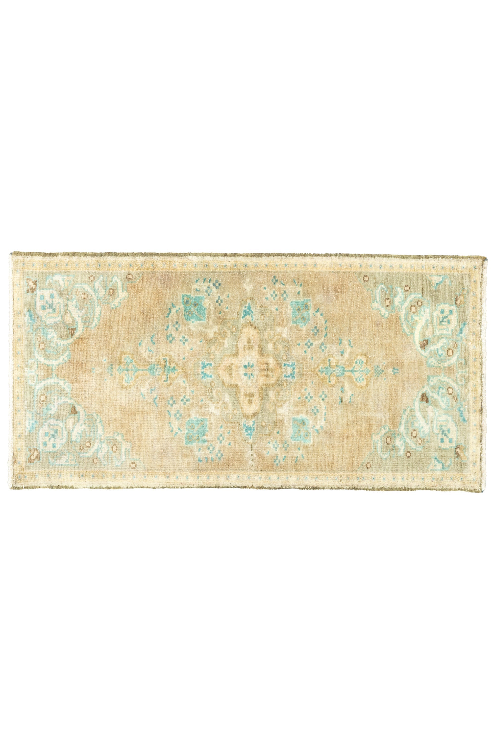 District Loom Vintage Turkish Mini Rug No. 655 for Anthropologie