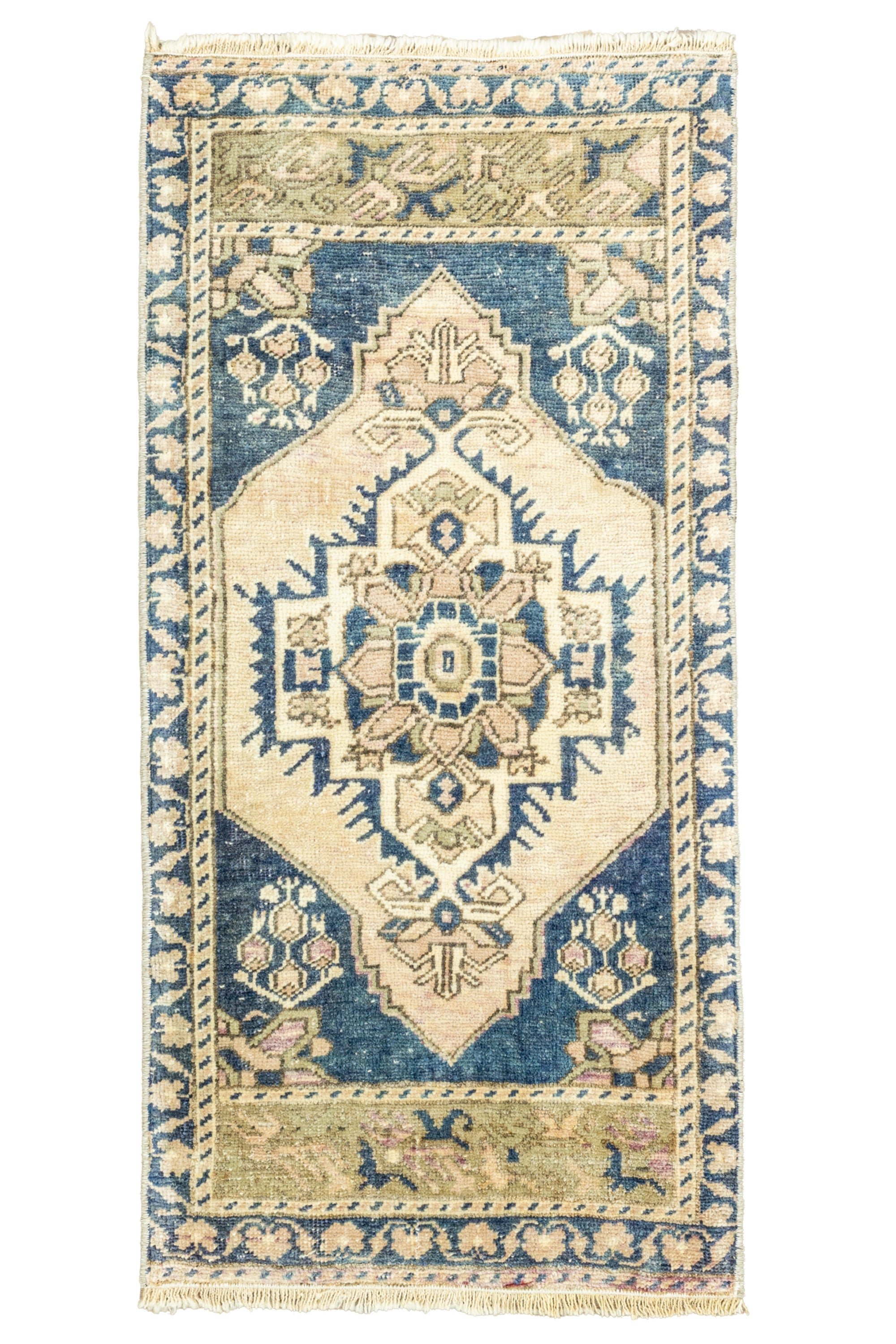 District Loom Vintage Turkish Mini Rug No. 657 for Anthropologie