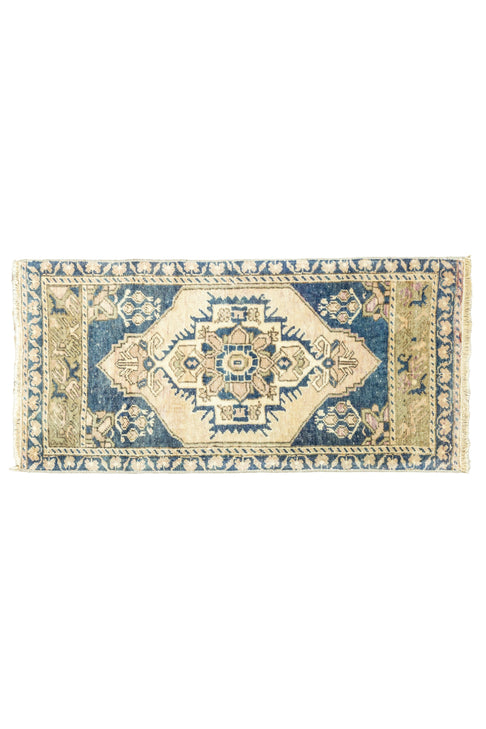 District Loom Vintage Turkish Mini Rug No. 657 for Anthropologie