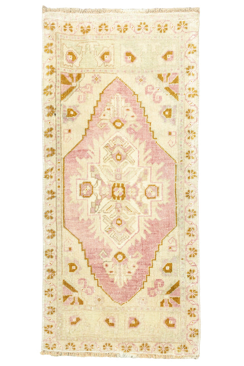 District Loom Vintage Turkish Mini Rug No. 658 for Anthropologie