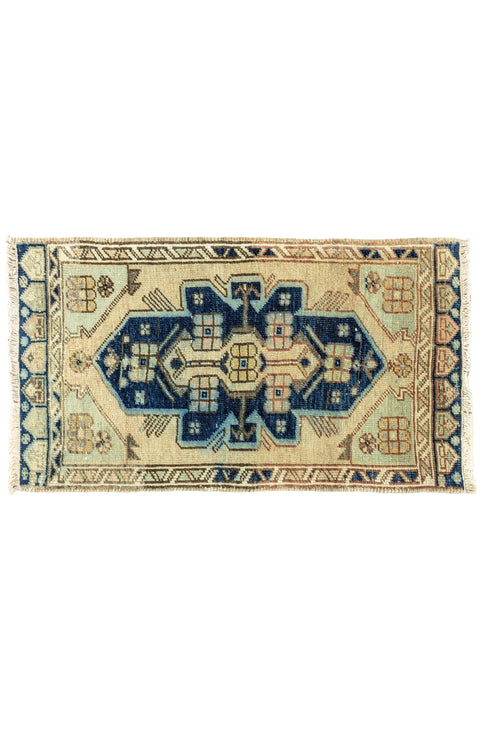 District Loom Vintage Turkish Mini Rug No. 660 for Anthropologie