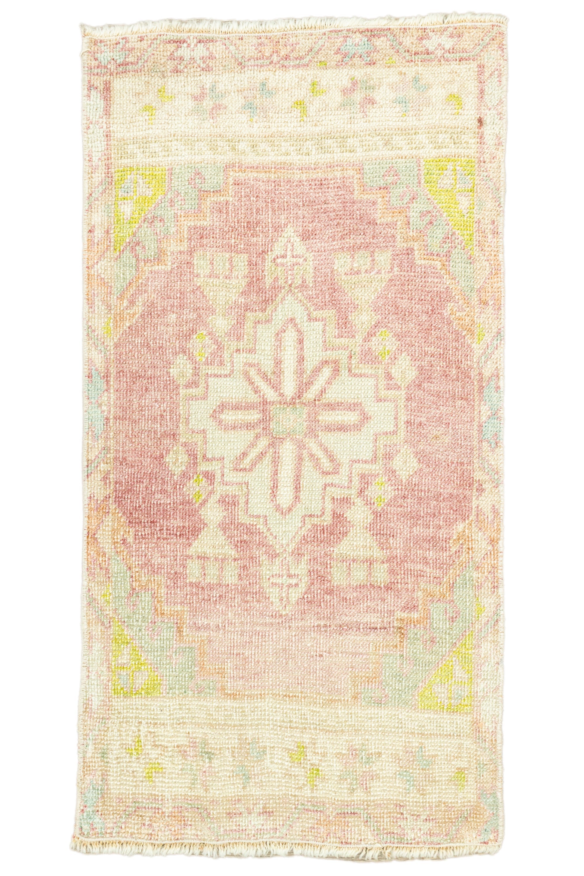 District Loom Vintage Turkish Mini Rug No. 661 for Anthropologie