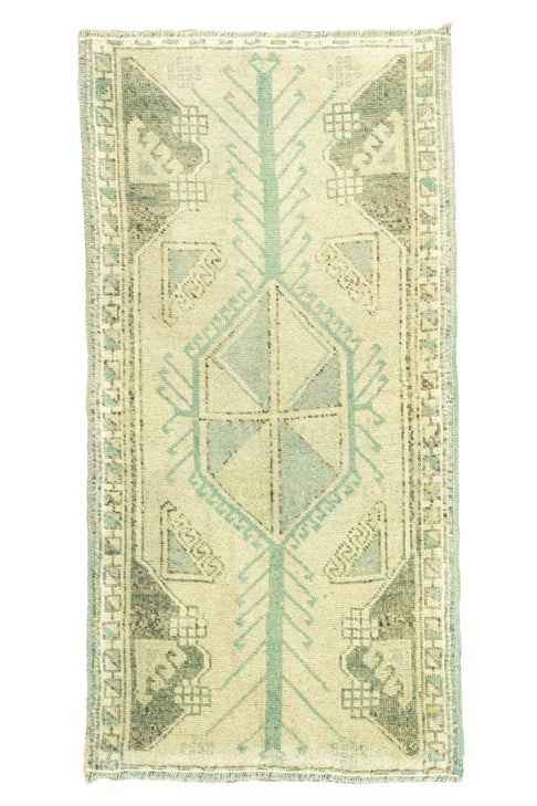 District Loom Vintage Turkish Mini Rug No. 662 for Anthropologie