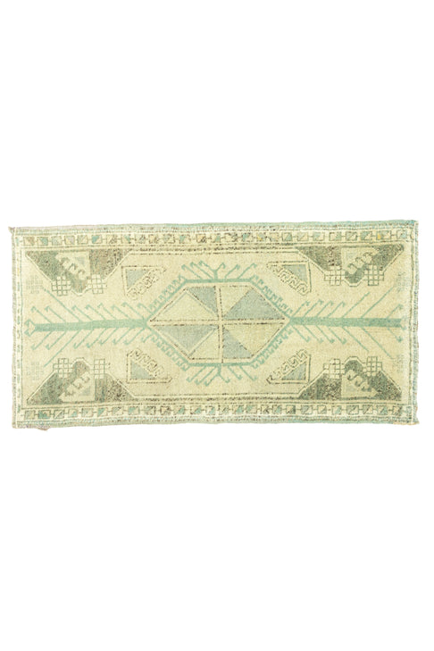 District Loom Vintage Turkish Mini Rug No. 662 for Anthropologie