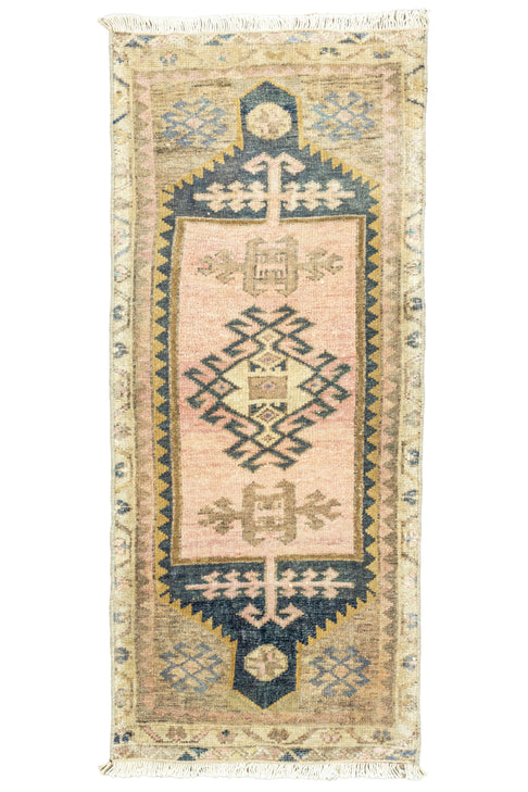 District Loom Vintage Turkish Mini Rug No. 667 for Anthropologie