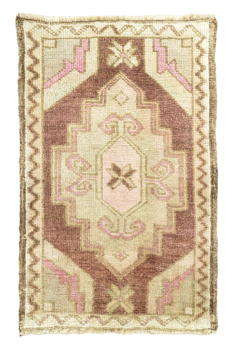 District Loom Vintage Turkish Mini Rug No. 671  for Anthropologie