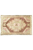 District Loom Vintage Turkish Mini Rug No. 671  for Anthropologie