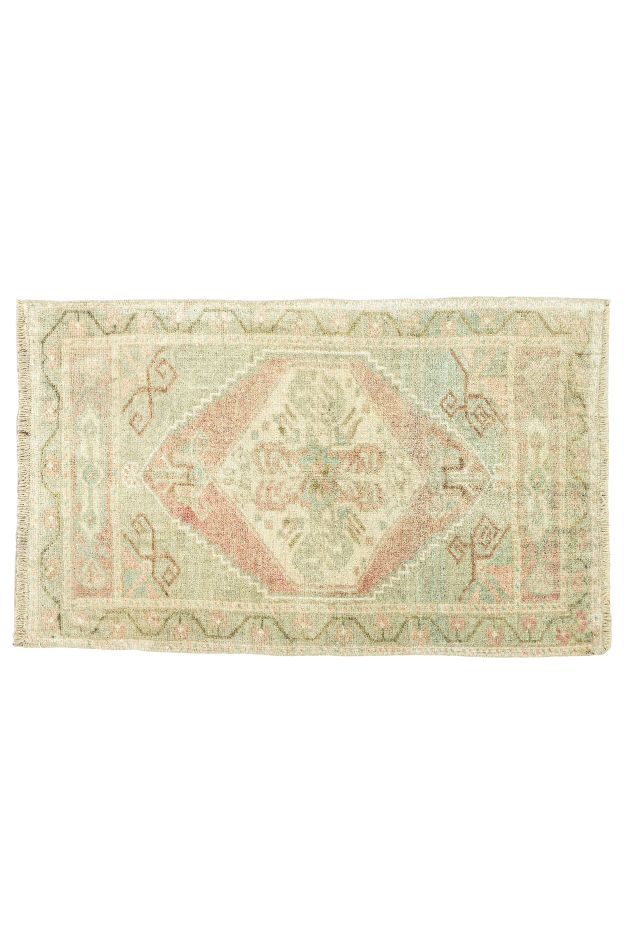 District Loom Vintage Turkish Mini Rug No. 672 for Anthropologie