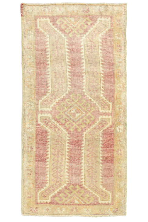 District Loom Vintage Turkish Mini Rug No. 673 for Anthropologie