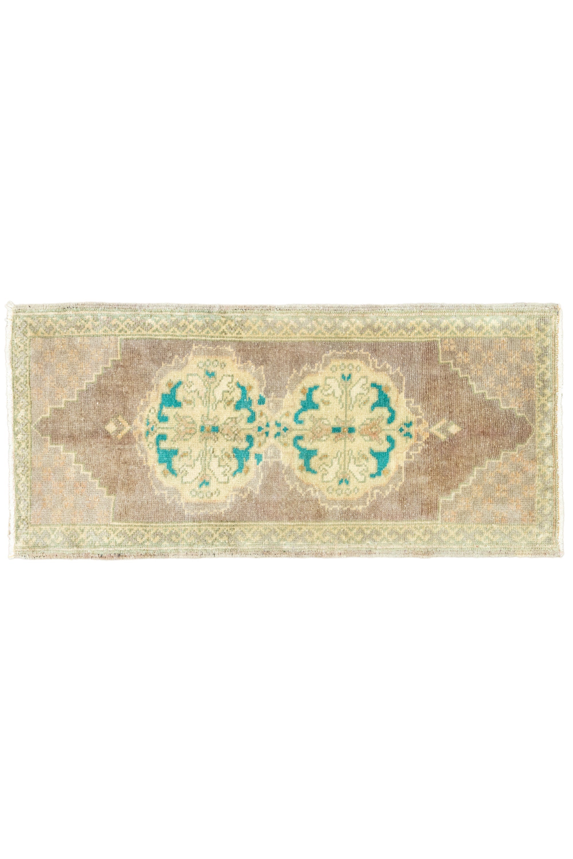 District Loom Vintage Turkish Mini Rug No. 675 for Anthropologie