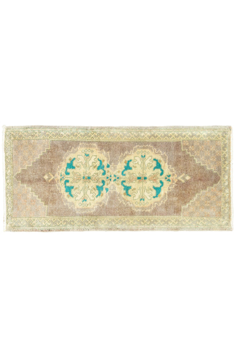 District Loom Vintage Turkish Mini Rug No. 675 for Anthropologie