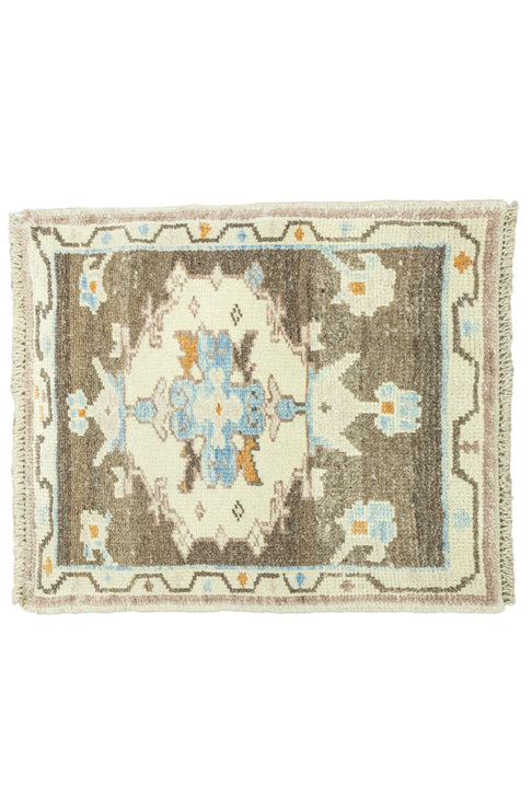 District Loom Vintage Turkish Mini Rug No. 677 for Anthropologie