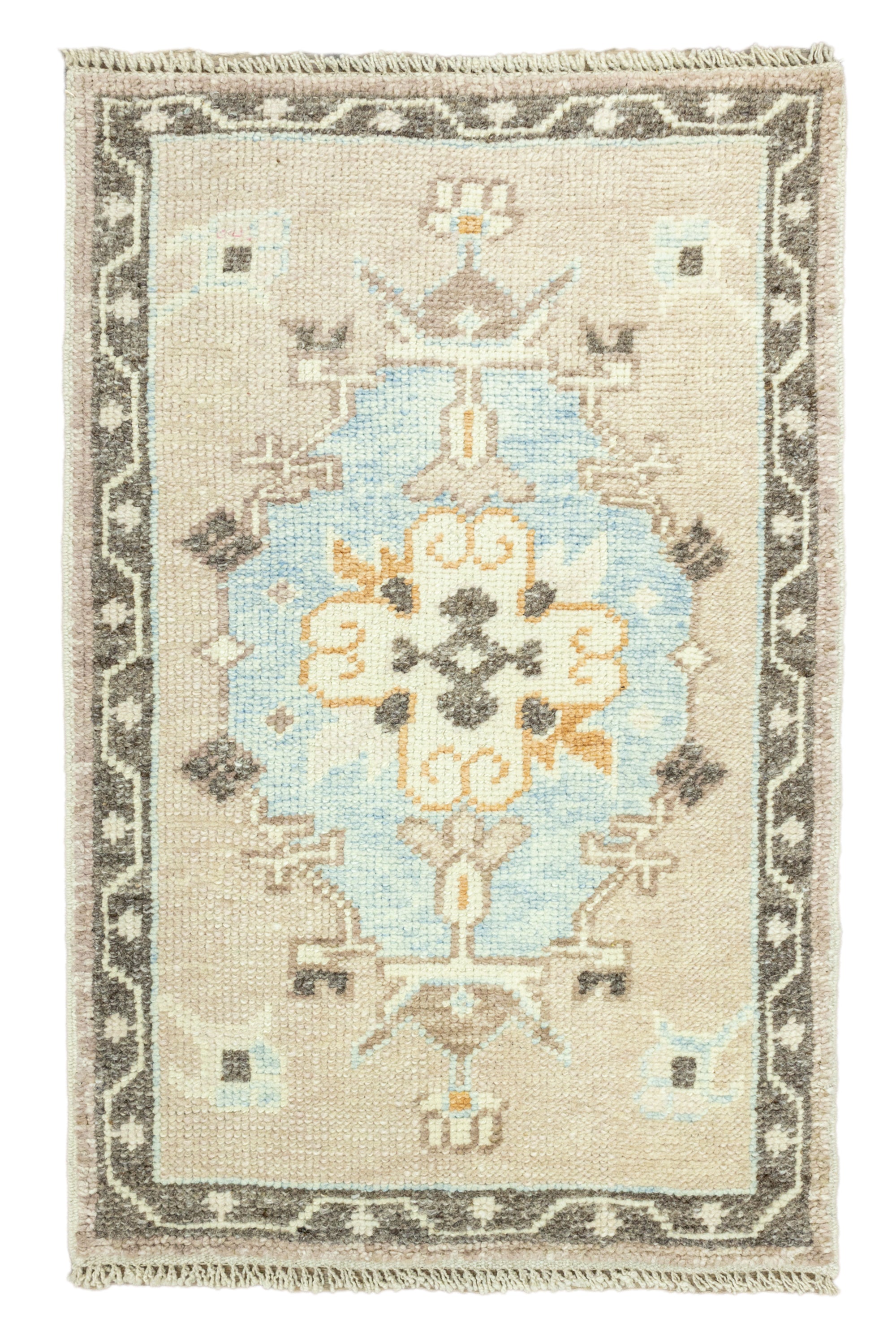 District Loom Vintage Turkish Mini Rug No. 678 for Anthropologie