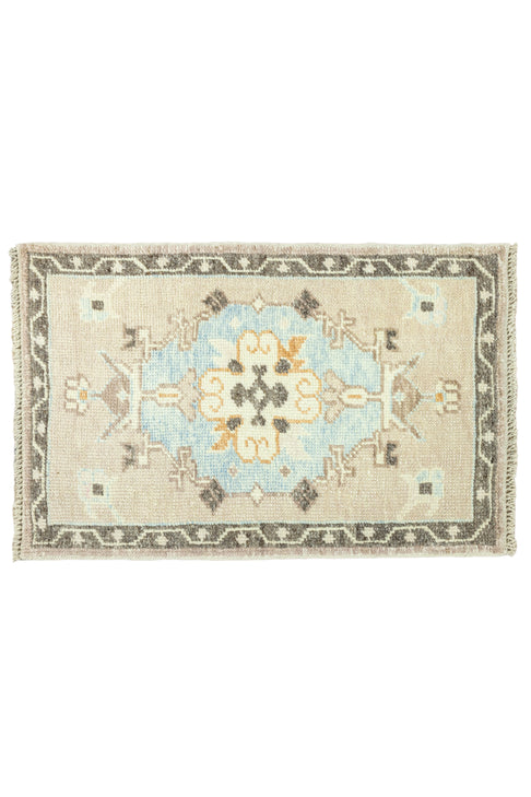 District Loom Vintage Turkish Mini Rug No. 678 for Anthropologie