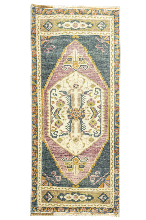 District Loom Vintage Turkish Mini Rug No. 683 for Anthropologie