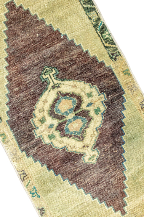 District Loom Vintage Turkish Mini Rug No. 686 for Anthropologie