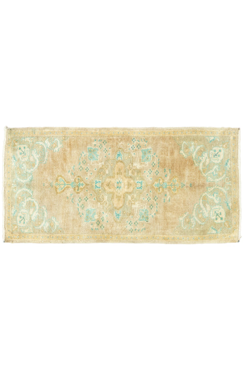 District Loom Vintage Turkish Mini Rug No. 688 for Anthropologie