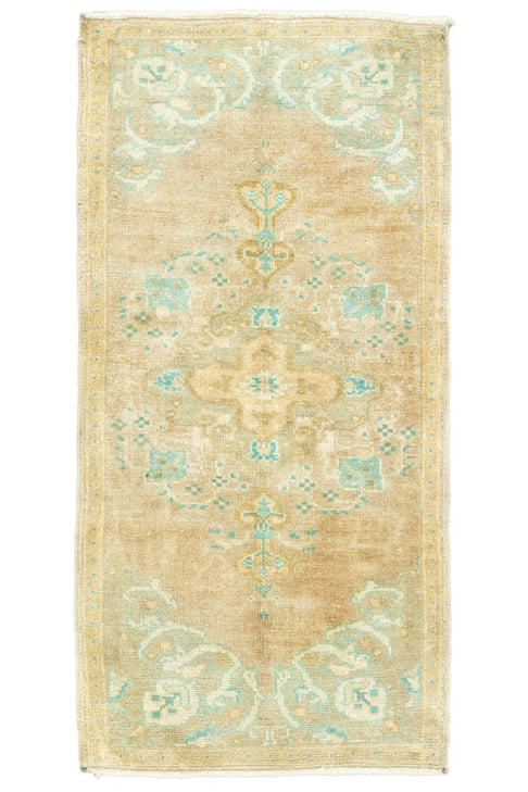 District Loom Vintage Turkish Mini Rug No. 688 for Anthropologie