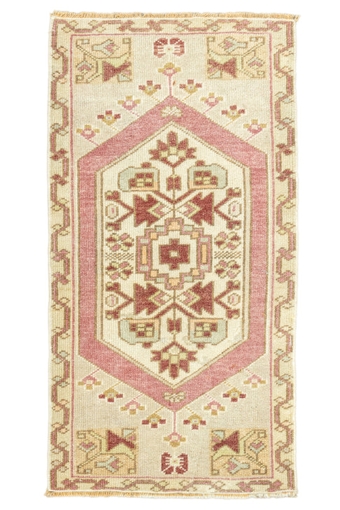 District Loom Vintage Turkish Mini Rug No. 690 for Anthropologie