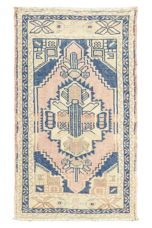 District Loom Vintage Turkish Mini Rug No. 691 for Anthropologie