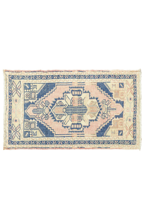 District Loom Vintage Turkish Mini Rug No. 691 for Anthropologie