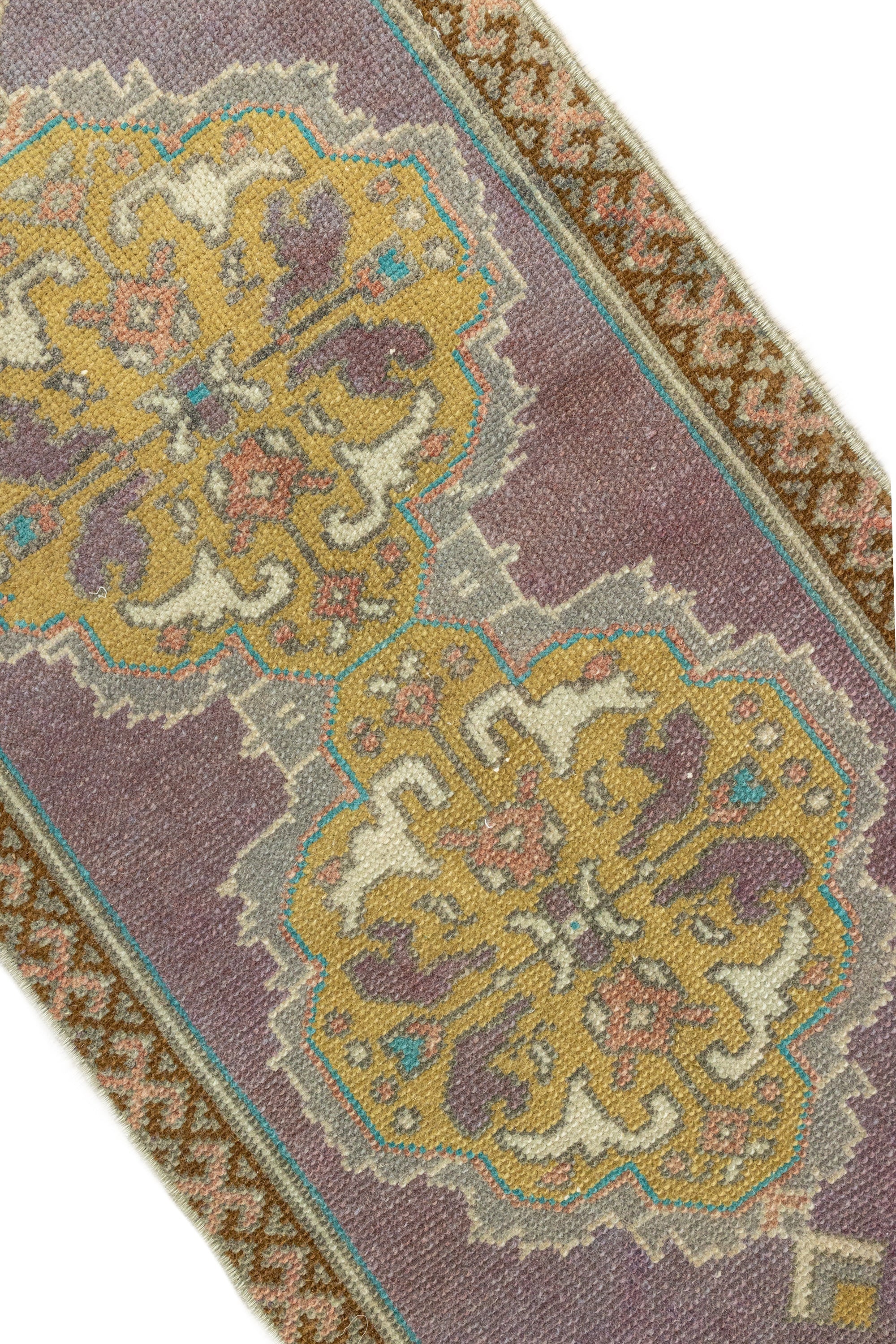 District Loom Vintage Turkish Mini Rug No. 694 for Anthropologie