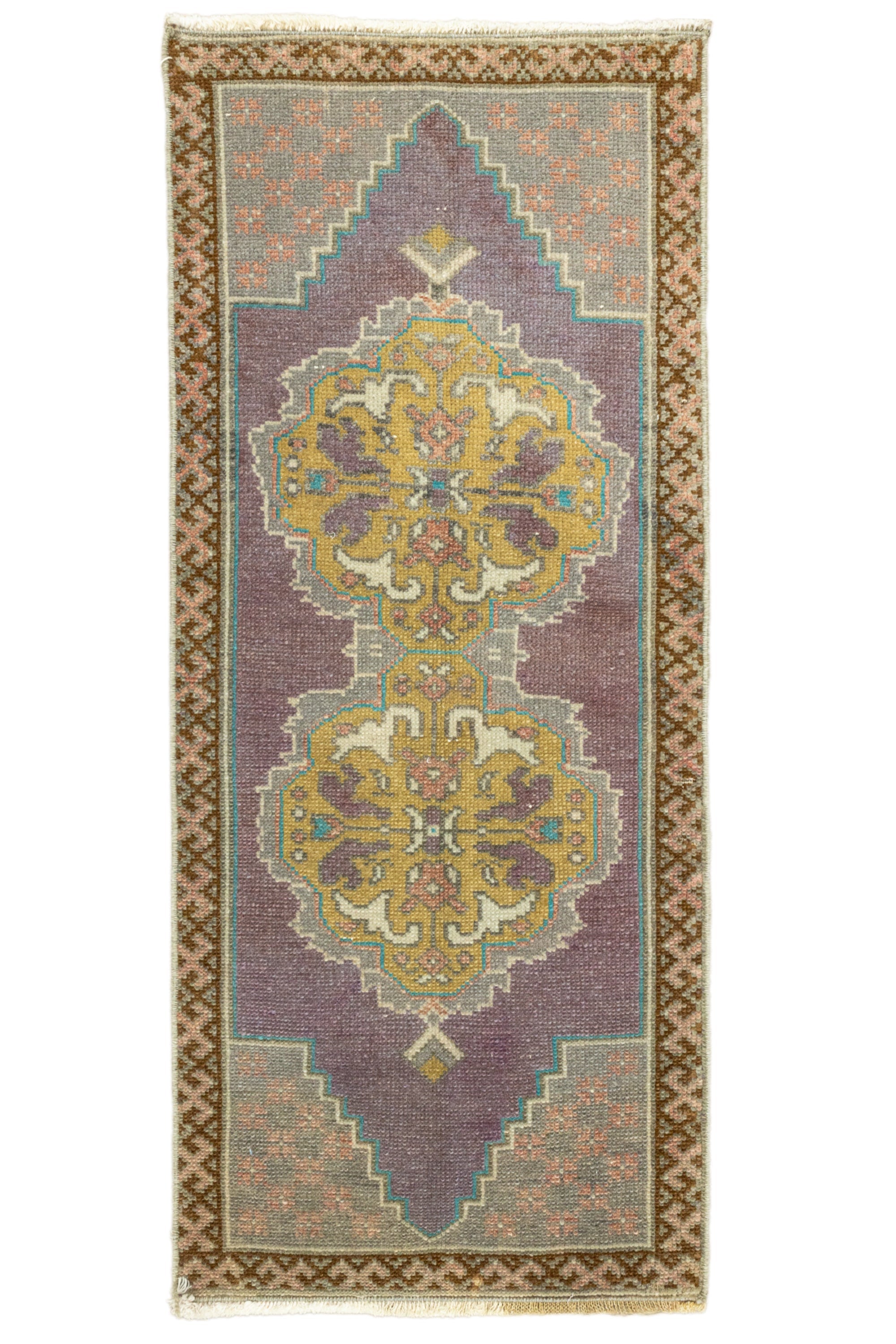 District Loom Vintage Turkish Mini Rug No. 694 for Anthropologie