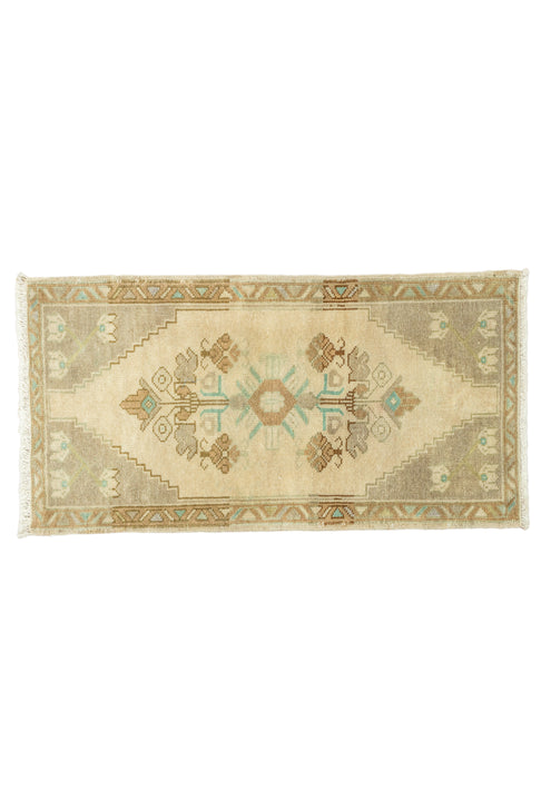 District Loom Vintage Turkish Mini Rug No. 695 for Anthropologie